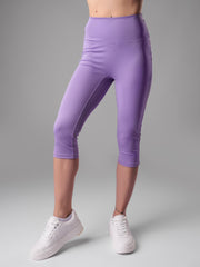 Handmade - Violet - Capri Leggings