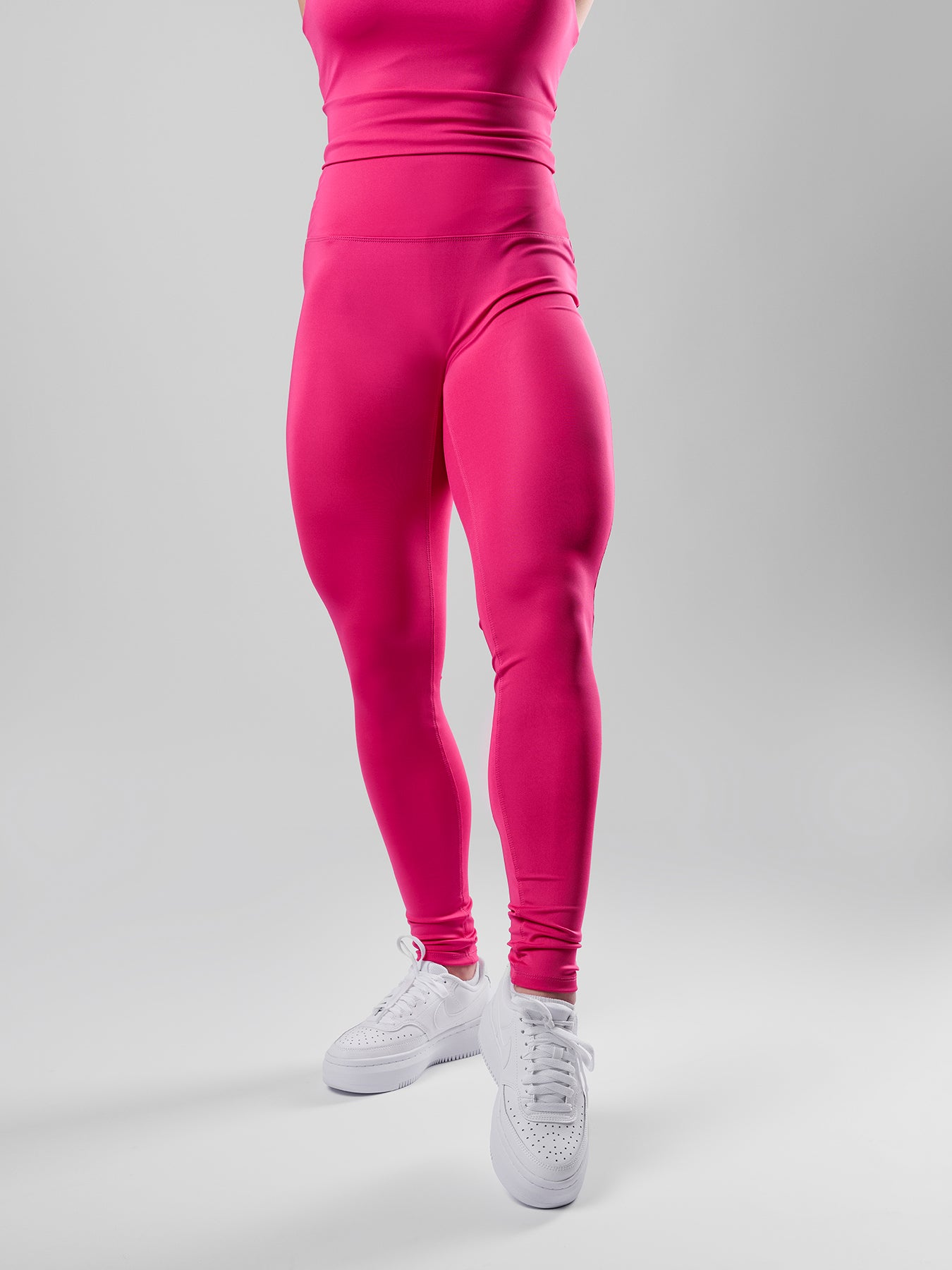 Handmade - Hot Pink - VeeCut Leggings